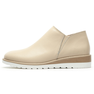 Sapatos femininos de couro BXAW211 com sola PU, estilo de vida confortável e moderno,