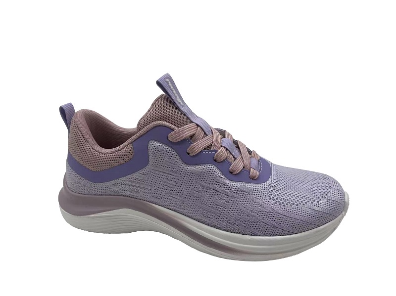 Women's fashion sneaker, with flyknit upper and eva outsole, light weight and comfortable