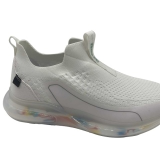 Sneaker tendance pour homme, avec empeigne en flyknit et semelle extérieure en eva/tpu, légère et confortable