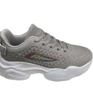 Modischer Damen-Sneaker, Obermaterial aus Fliegenstrick und EVA-Laufsohle, leicht und bequem