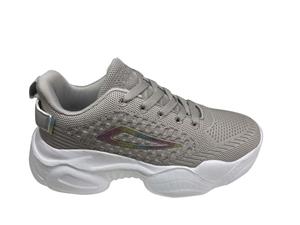 Women's fashion sneaker, fly knit upper and eva outsole, light weight and comfortable