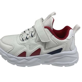 Neues Design scherzt Sportschuhe PU-Ineinander greifenobere rutschfeste Kindersportschuhe