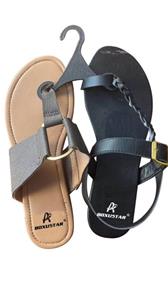 Women's fashion sandal with Pu upper & PVC outsole