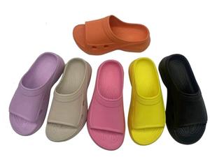 Sandale à glissière en EVA, injection unique, sans ciment