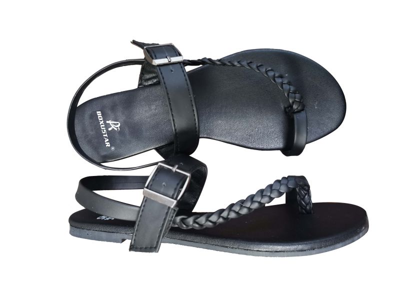 Women's fashion flat spring sandal with synthetic upper & TPR outsole Manufacturers, Women's fashion flat spring sandal with synthetic upper & TPR outsole Factory, Supply Women's fashion flat spring sandal with synthetic upper & TPR outsole