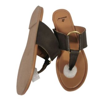 Modische Damensandale mit PU-Obermaterial und PVC-Laufsohle