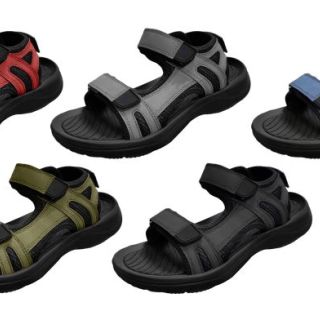 Sandales d'extérieur pour hommes, sandales de sport, tige en PU et semelle extérieure en TPR