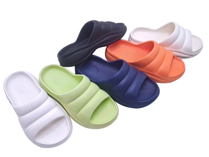 EVA slide sandal, one time injection, without cementing,comfortable,simple,nice