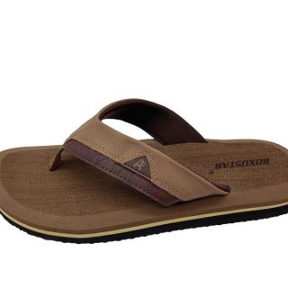 Tongs pour hommes avec sangle en PU et semelle extérieure en EVA/TPR, utilisation décontractée et extérieure