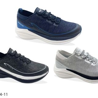 Running Shoe with flyknit upper ,tpu outsole