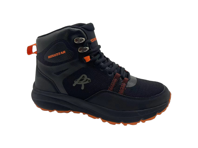 Work boots, Outdoor shoes, pu/mesh upper and EVA/RUBBER outsole