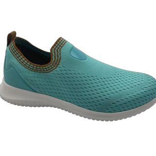Men's casual shoes; flyknit upper and eva outsole. breathable