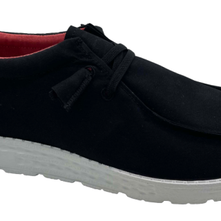 Canvas shoes; flyknit upper and eva outsole. breathable