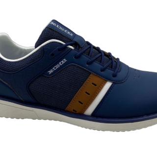 Men's casual shoes; with pu/mesh upper, tpr outsole