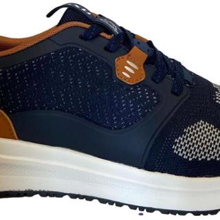 Men's Sneaker, flyknit/seamless/pu upper and TPR outsole