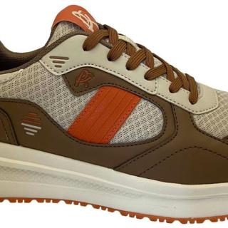 Men's sneaker; casual, sport, pu/mesh upper and TPR outsole