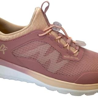 Women's fashion sneaker, with flyknit seamless upper and phylon outsole, light weight and comfortable