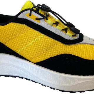 Running sports, cow suede/textile/upper, popcorn phylon outsole