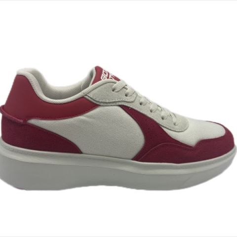 Silver Color Leather Casual Sneakers Casual Shoes running shoes for men