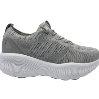 Silver Color Leather Sneakers Casual Shoes running shoes for women