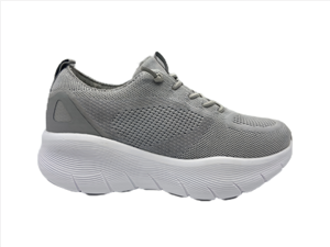 Silver Color Leather Sneakers Casual Shoes running shoes for women