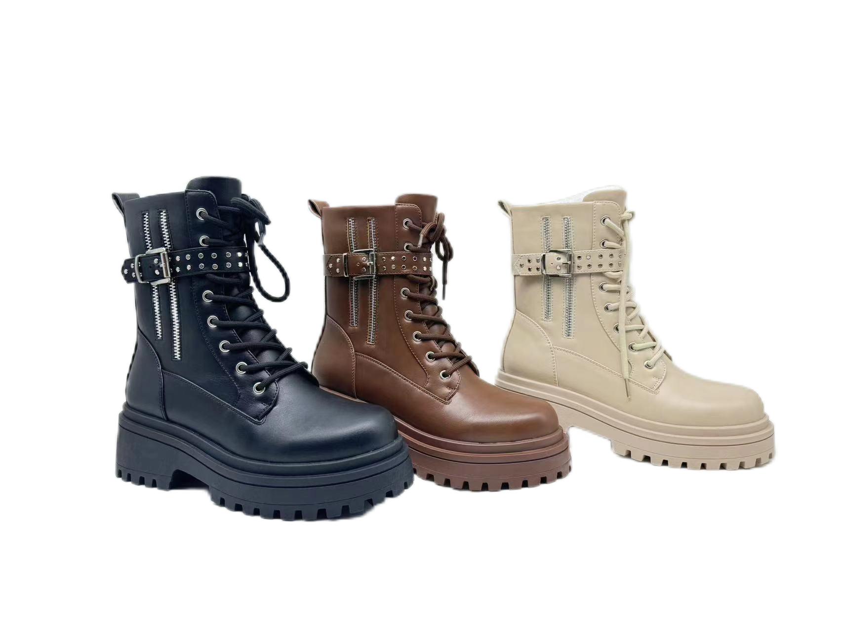 High Quality Platform Round toe womens winter boots Beauty Comfort boots women shoes