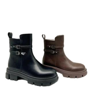 Designer Boots Famous Brands New Original Genuine Leather Shoes Mid Luxury Women Boots For Ladies