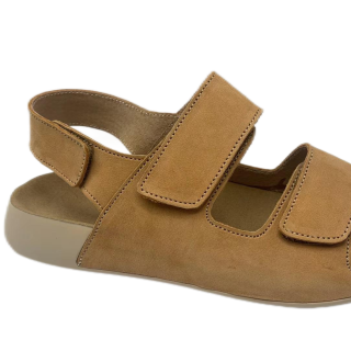 Wholesale and Custom Prime Quality Two Straps Women Cork Leather Sandals