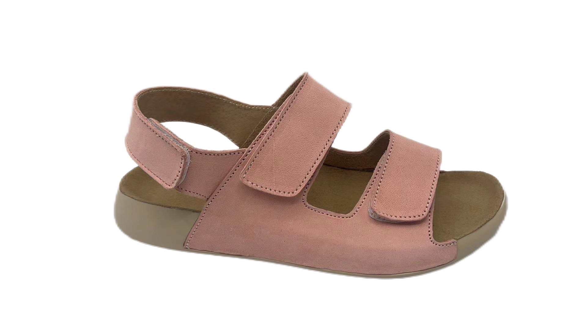 Wholesale and Custom Prime Quality Two Straps Women Cork Leather Sandals Manufacturers, Wholesale and Custom Prime Quality Two Straps Women Cork Leather Sandals Factory, Supply Wholesale and Custom Prime Quality Two Straps Women Cork Leather Sandals