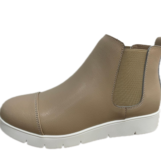 Elegant High Quality Grain Leather Solid Colors Shoes Women Pointy Toe Ankle Boots