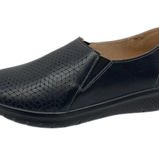 Women's leather shoes spring and autumn flat bottom pumps soft bottom comfortable casual retro women shoes