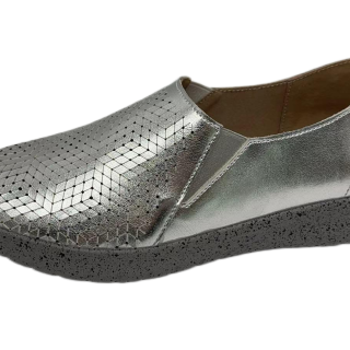 Women's leather shoes spring and autumn flat bottom pumps soft bottom comfortable casual retro women shoes