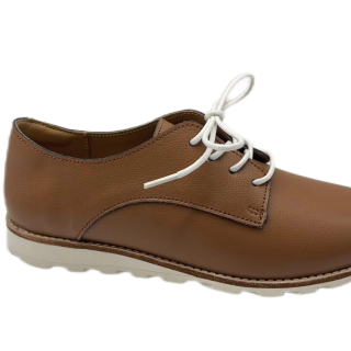 New style Female chunky low middle heel pointed toe pumps ladies comfortable work black leather women's casual flat shoes