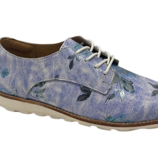 New arrivals floral woman flat shoes sneakers fashionable leather shoe woman