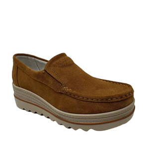 New leather small white shoes versatile flat bottomed women's casual sports shoes C-008