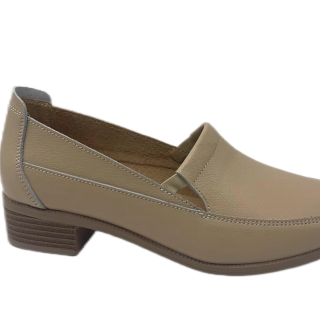 Luxury Comfortable Handmade Breathable Full-Grain Leather Durable Genuine Leather Loafer Casual Shoes for Women Party Daily Life