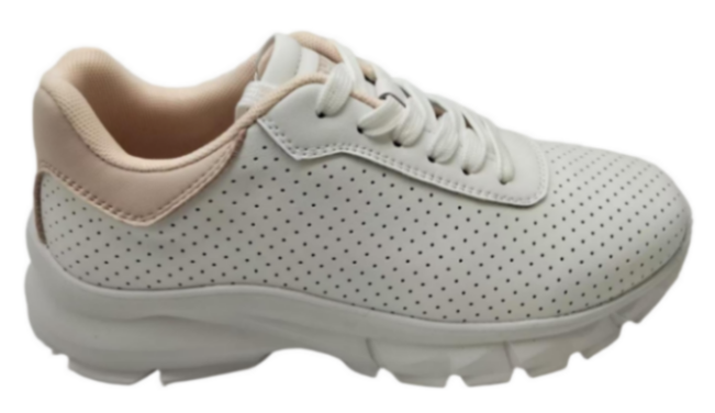 women's casual walking breathable shoes thick sole with ventilation holes