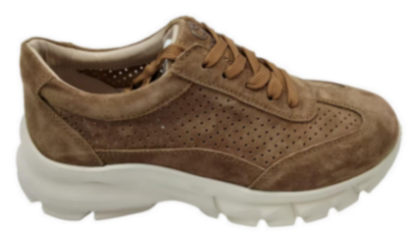 women's casual walking breathable shoes thick sole leather shoes