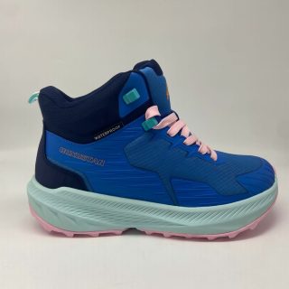 Wholesale Ladies Mid Top Hiking Boots, Waterproof Anti Slip Mountain Trekking Boots BOXU