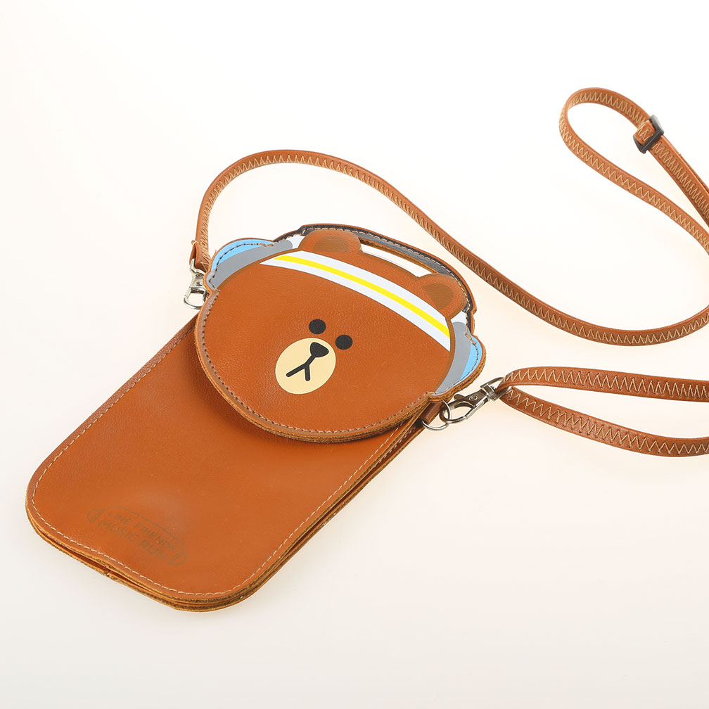 PU leather phone bag