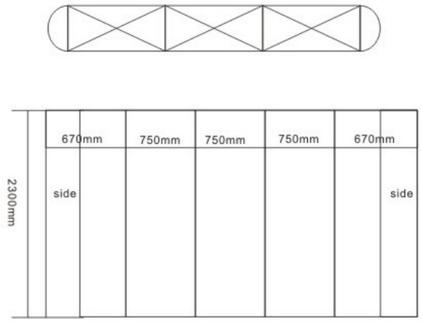 Display a molla dritto