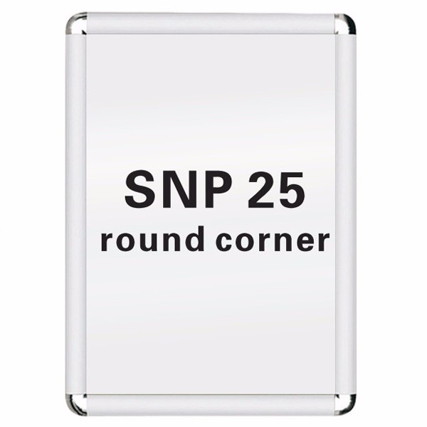 25mm Round Corner Snap Frame