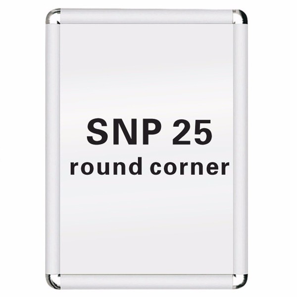 25mm Round Corner Snap Frame