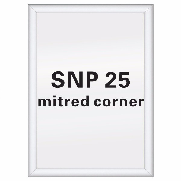 25mm Mitred Corner Snap Frame