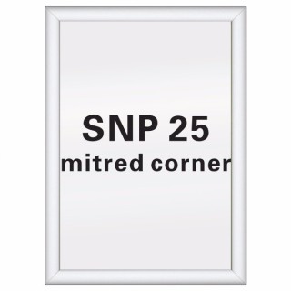 25mm Mitred Corner Snap Frame