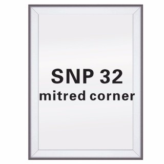 32mm Mitred Aluminum Poster Frame