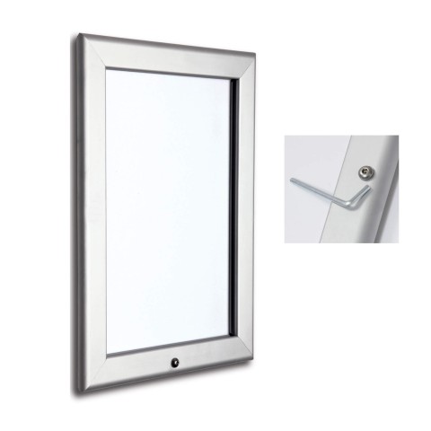 Запираемая защелкивающаяся рамка