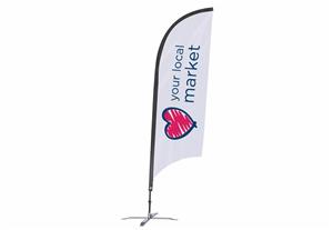 Feather Flag Banners, Shore Daybill Standard, Sand Notice Flag