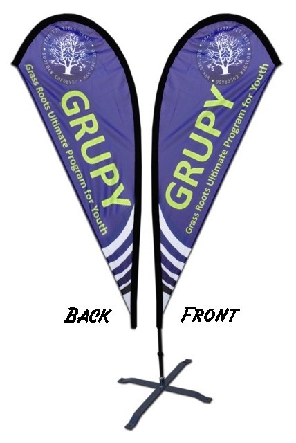 Bandeira pequena da lágrima