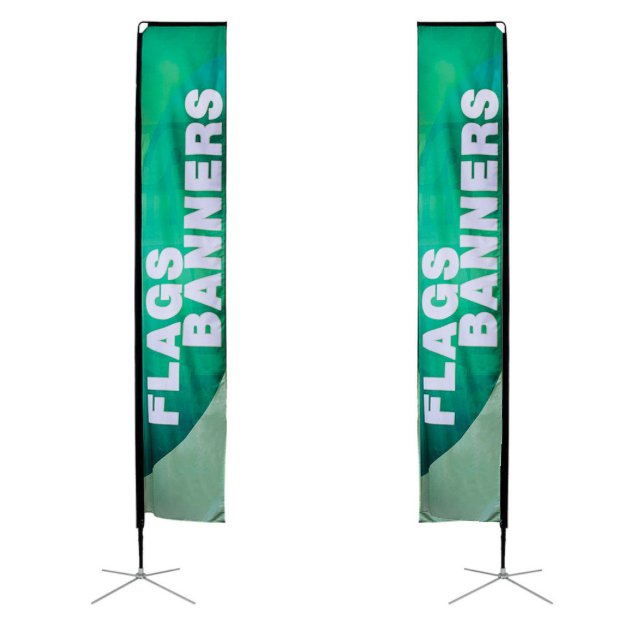 Flying Banner Stand, Shore Streamer Ensign, Coast Playbill Flag